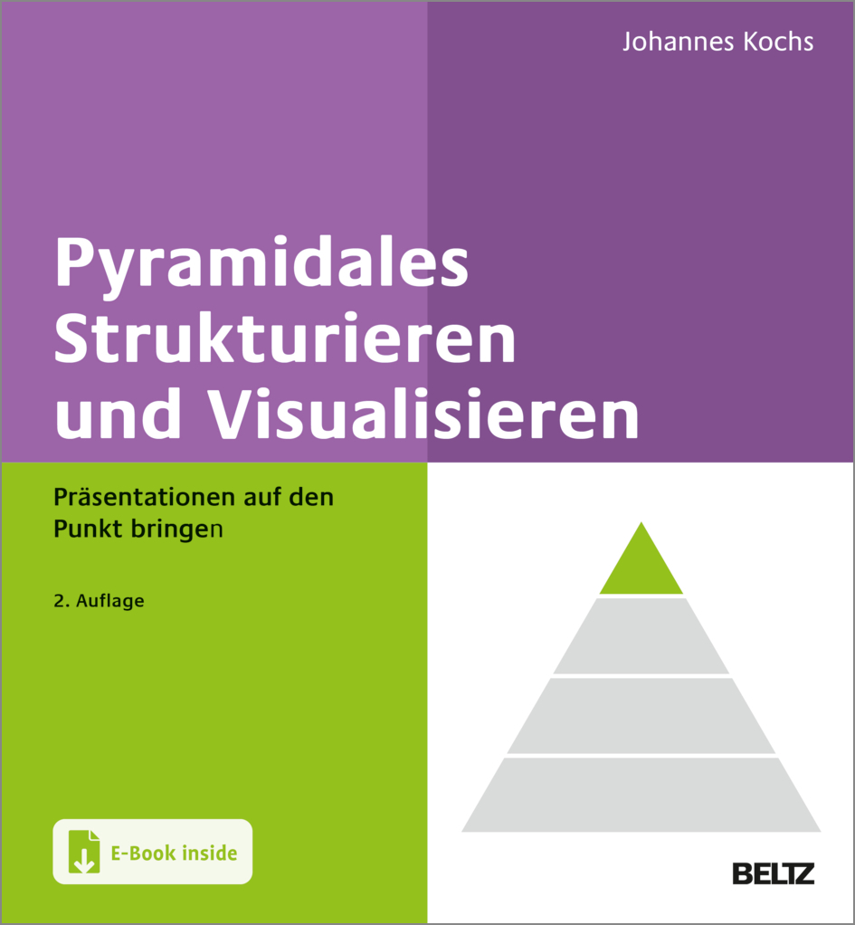 Buchcover: Pyramidales Strukturieren und Visualisieren: Präsentationen auf den Punkt bringen. Mit E-Book inside
